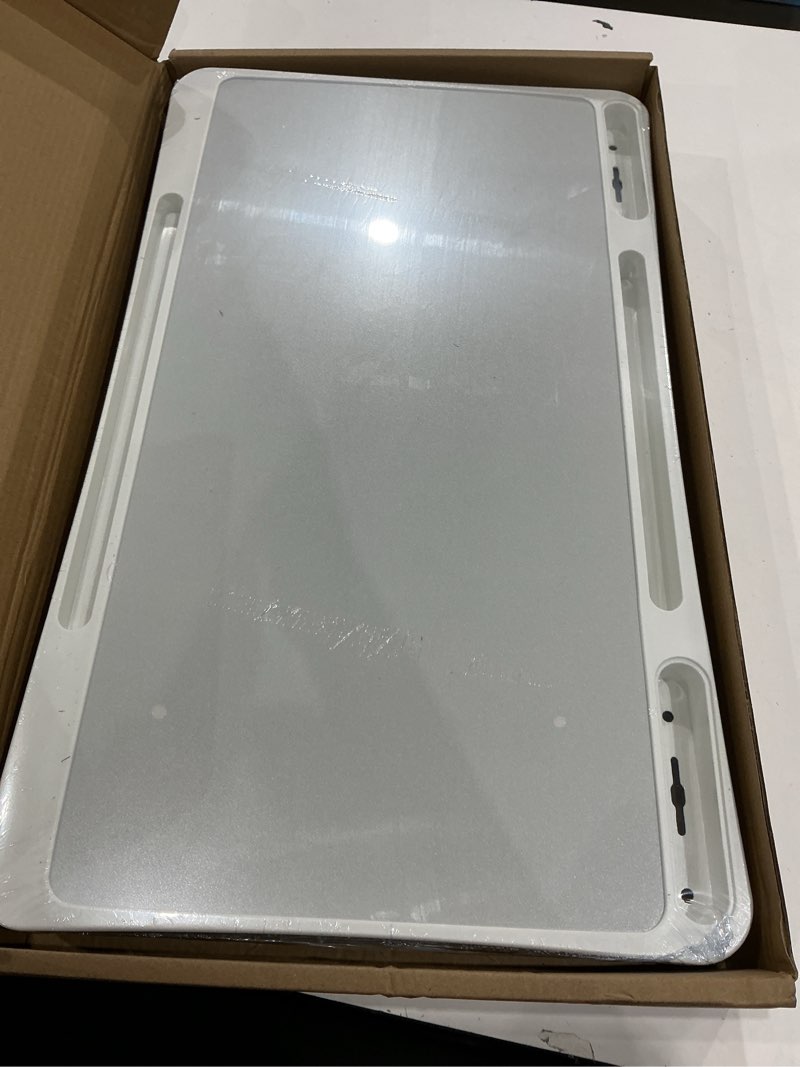 Condition photo showing Good Condition for large car seat tray table, foldable travel tray for kids car seat, height adjustable car lap desk for laptop computer tablet, rear seat food eating tray, car travel essentials for long trips