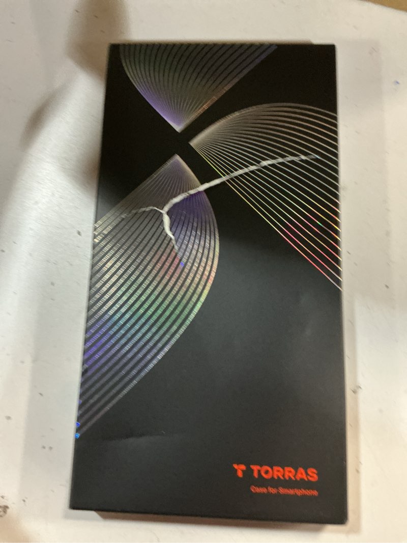 Condition photo showing New/Like New for TORRAS Magnetic Shockproof for Samsung Galaxy S25 Ultra Case, Fit for MagSafe, 4X Military Grade Protection, Translucent Slim Case for Samsung S25 Ultra Case Anti-Fingerprint Anti-Scratch, Black Black S25 Ultra 6.8"