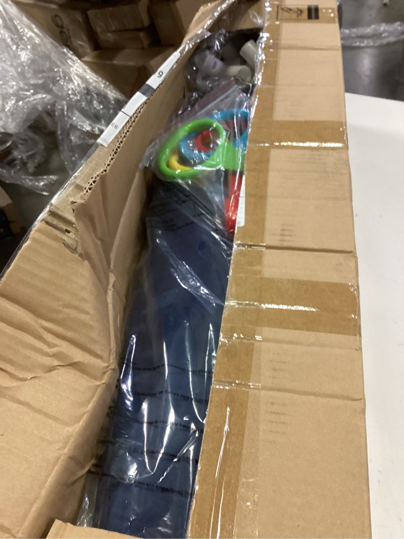 Condition photo showing New/Like New for Baby Playpen for Babies and Toddlers, 71x60 Inches Thickening Tube Baby Playards Kids Activity Center with Anti-Slip Suckers Tear-Resistant Mesh Dark Grey 71x60 Inch