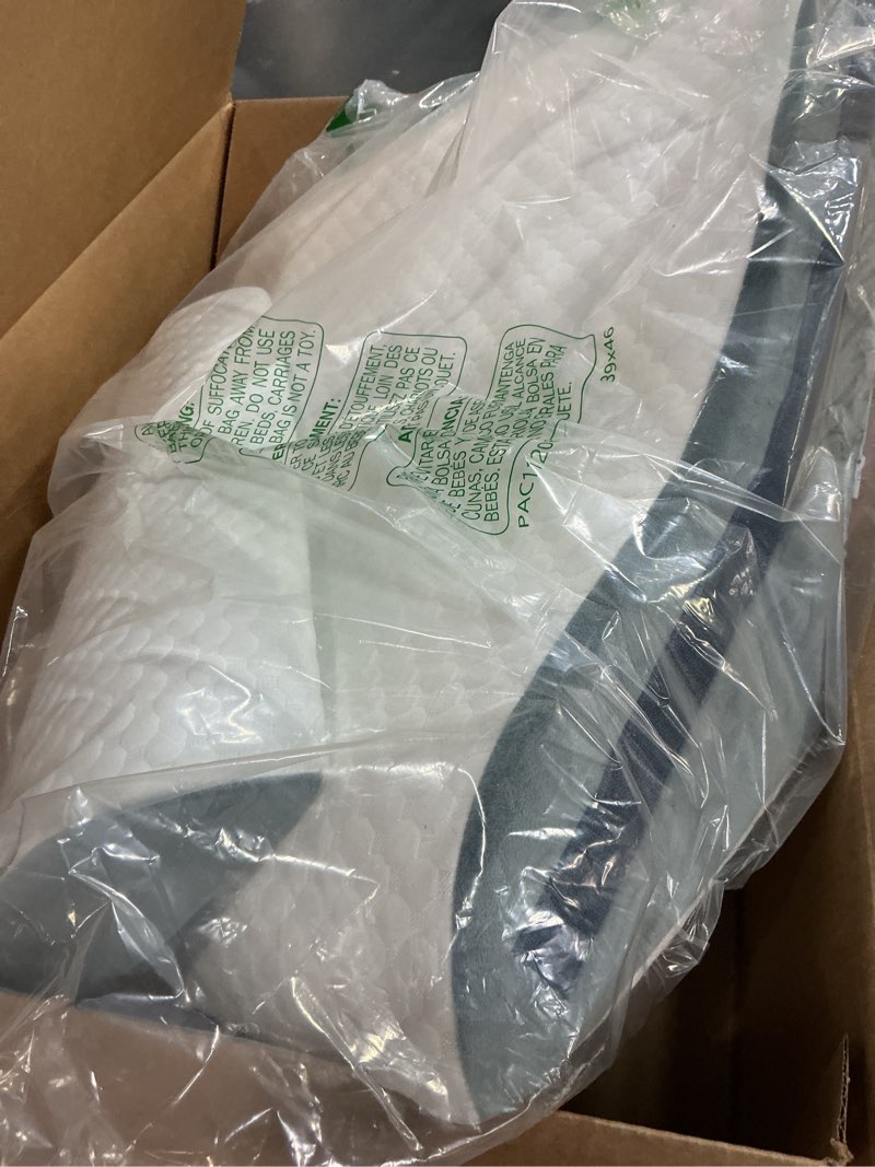 Condition photo showing As Is for (Incomplete, missing 1 piece)Simpledad Wedge Pillow for Sleeping, Orthopedic Bed Wedge Pillow Set, 15-in-1 3PCS Adjustable Memory Foam Wedge Pillows Post Surgery, 9 &16 & 20 inches Height 3-in-1 Incline Wedges Pillows White - 3 Piece Set