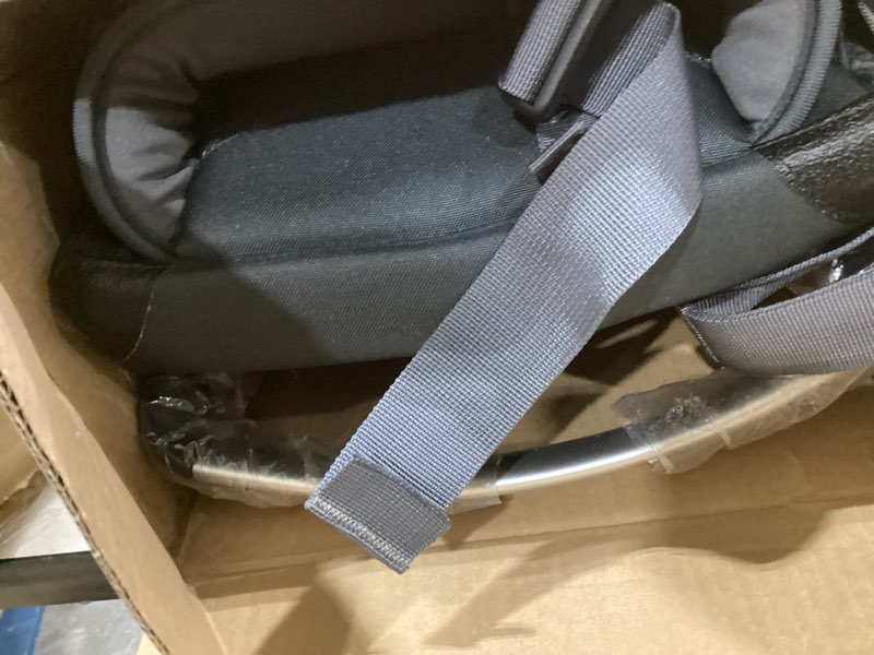 Condition photo showing Good Condition for phil&teds escape child carrier frame backpack, charcoal – height adjustable body-tech harness - articulating dual core waist belt – includes hood, daypack, change mat – 30l storage – 2 year guarantee charcoal/charcoal 29.9x12.6x5.9 inch (pack of 1)