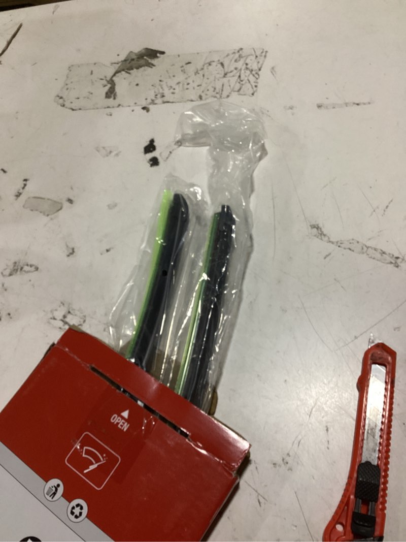 Condition photo showing As Is for windshield wiper blades replacement for toyota rav4 2013 2014 2015 2016 2017 2018 original factory quality front rear wipers blade set for my car - 26" 16" 10" (pack of 3) 26"/16"/10"