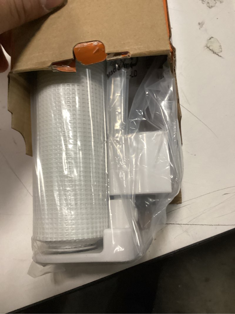 Condition photo showing Good Condition for Retractable Baby Gate, Extra Wide Safety Kids or Pets Gate, 33” Tall, Extends to 71” Wide, Mesh Safety Dog Gate for Stairs, Indoor, Outdoor, Doorways, Hallways 33”x71”- White