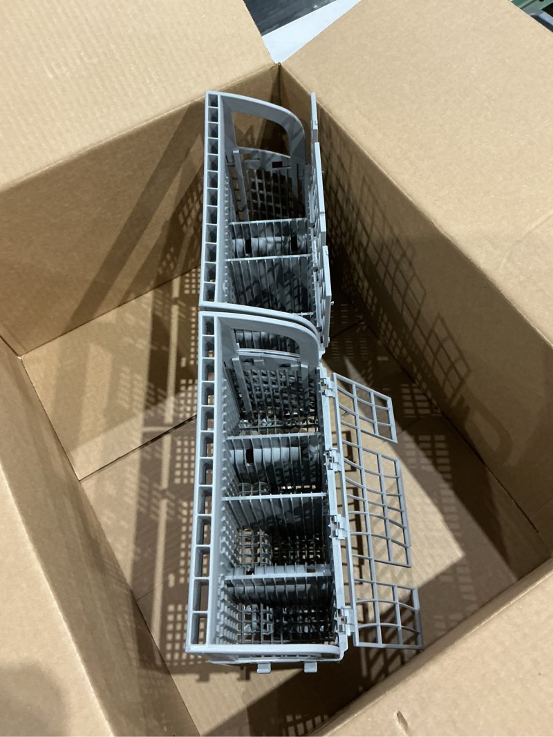 Condition photo showing As Is for similar to upgraded 00675794 675794 dishwasher silverware basket for thermador bosch dishwasher silverware basket replacement parts bosch utensil baskets cutlery holder she55m15uc shx3ar75uc 00704855 9001396277