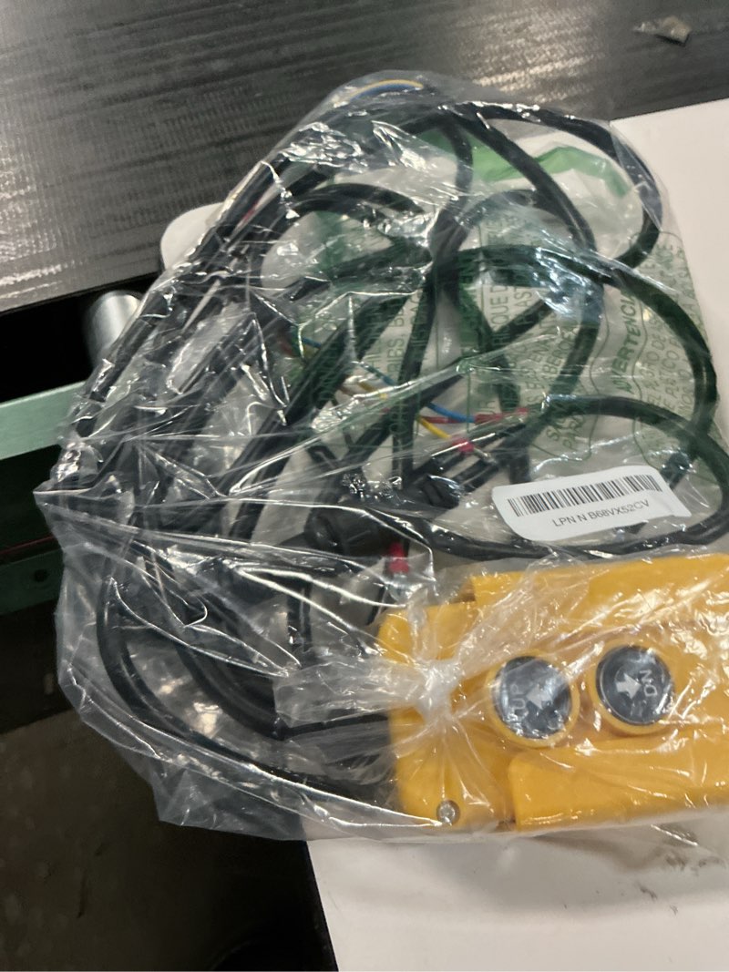 Condition photo showing As Is for eco-worthy 4 wire dump trailer remote control switch for hydraulic pump 12v dc for lift winch dump bed