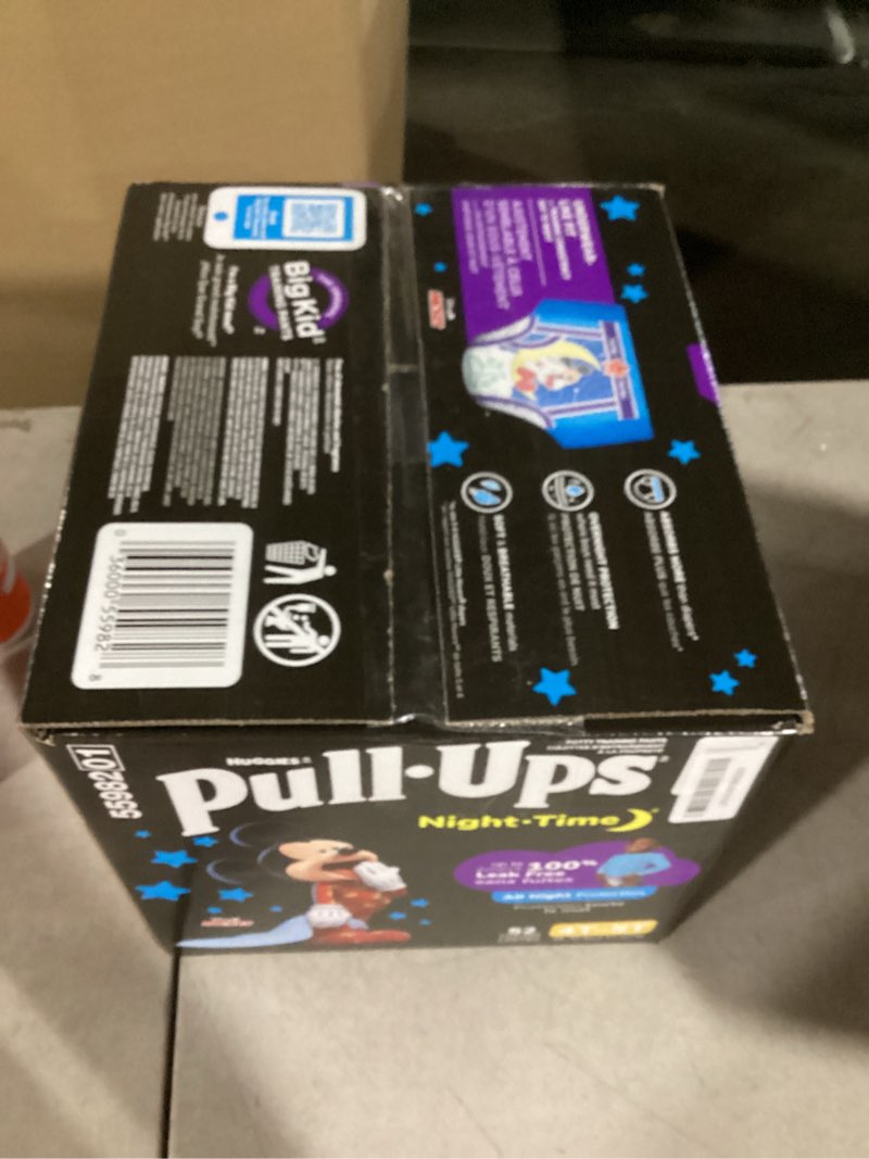 Condition photo showing New/Like New for Pull-Ups Boys' Night-Time Potty Training Pants, Size 4T-5T Overnight Training Underwear (38-50 lbs), 52 Ct