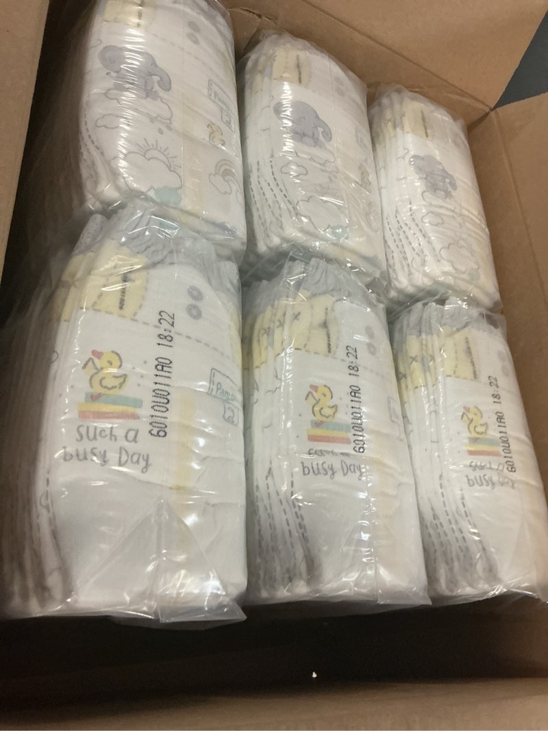 Condition photo showing New/Like New for pampers baby diapers - swaddlers - size 2, 186 count, ultra absorbent disposable infant diaper