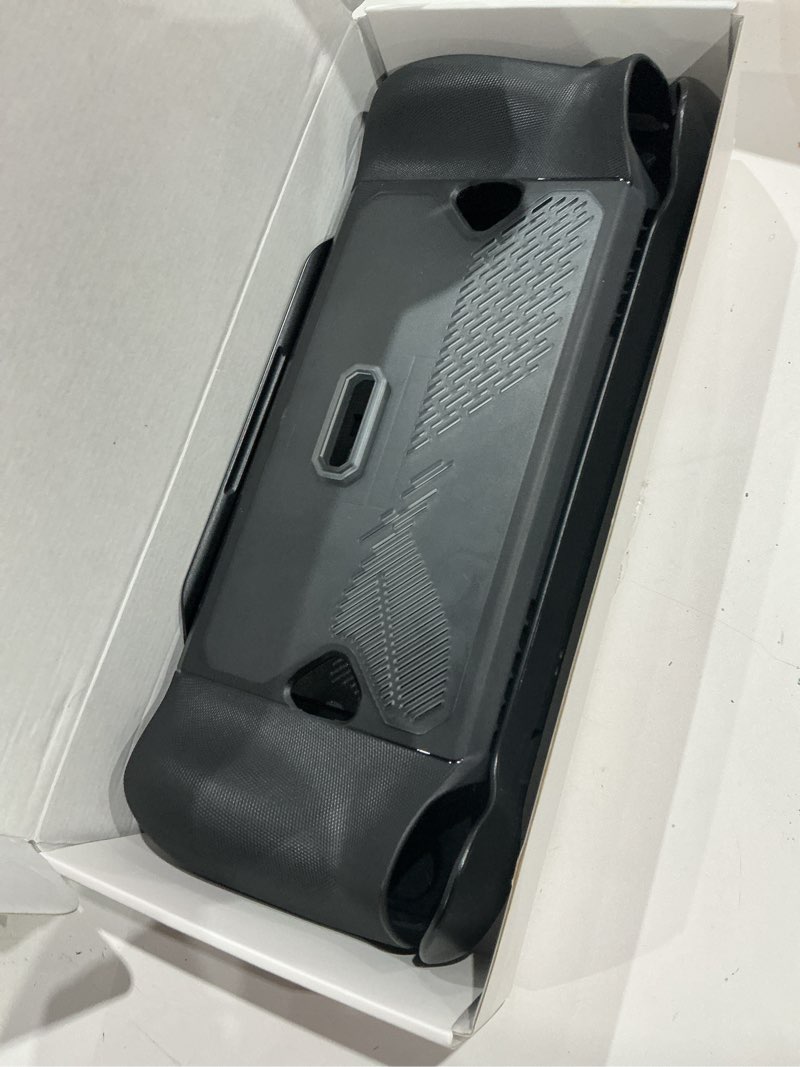Condition photo showing As Is for jsaux pc0111 modcase compatible with asus rog ally x, modular rog ally x case with cooling fan, included protective case, face cover, cooling fan, metal bracket and strap - cooler set rog ally x cooler set