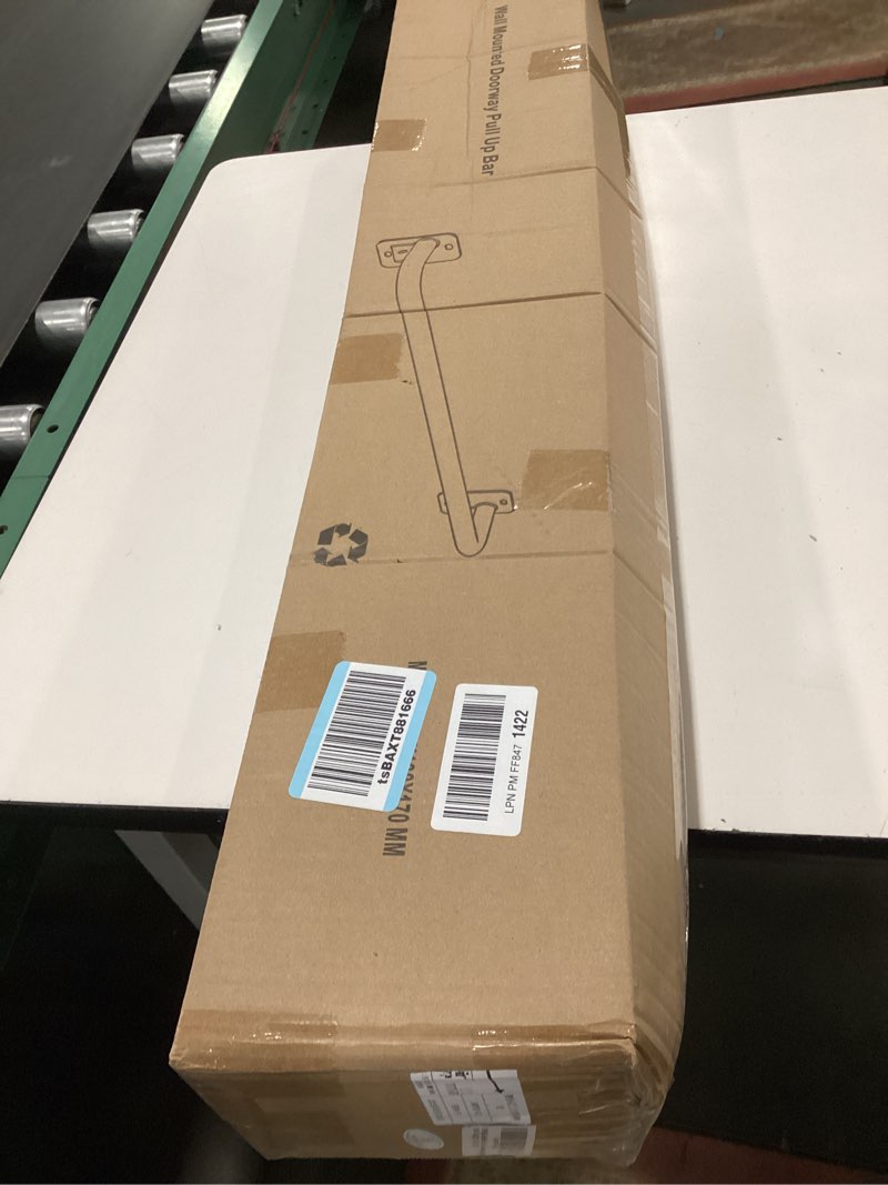 Condition photo showing New/Like New for BeneLabel Pull Up Bar Wall Mount 500 LBS Capacity Doorway Chin Up Bar Steel Joist Mount Pullup Bar Multifunctional Heavy Duty Chinup Bar with Carabiner for Doorway Indoor Home Gym Garage