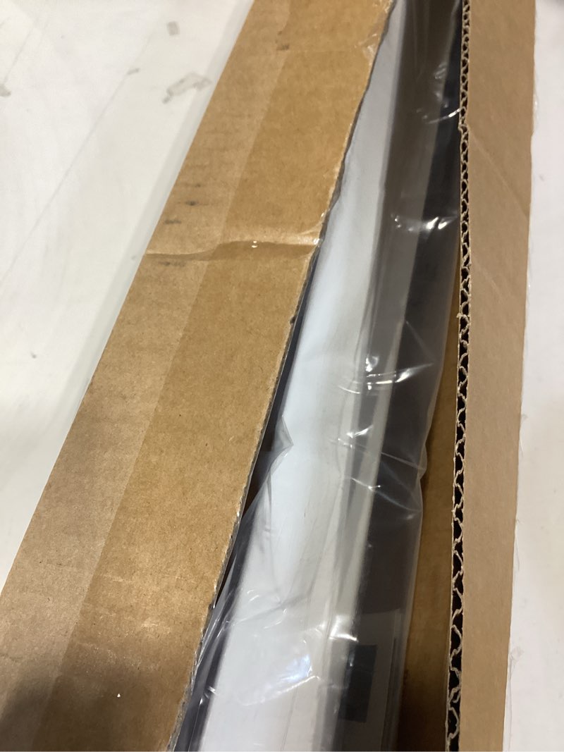 Condition photo showing New/Like New for arlo blinds faux blinds with crown valance - 34" width x 60" height, white, cordless window blinds & shades - blinds for indoor windows, 2" faux  blinds for home, window shades