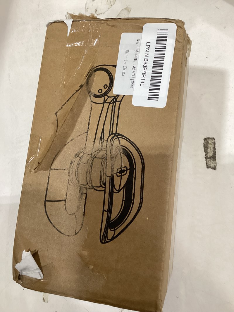 Condition photo showing New/Like New for Thigh Trainer, 360°Adjustable Pelvic Floor Exercise Devices with LED Display, Inner Thigh Exerciser with 20LB Resistance Band for Women, Home Fitness Equipment for Hip, Leg, Arm, LightPink