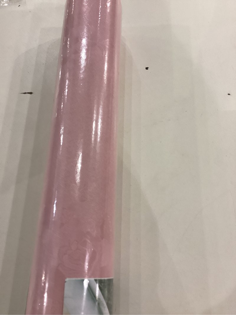 Stickyart Peel and Stick Pink Floral Wallpaper for Girls Room Removable Embossed Rose Flower Contact