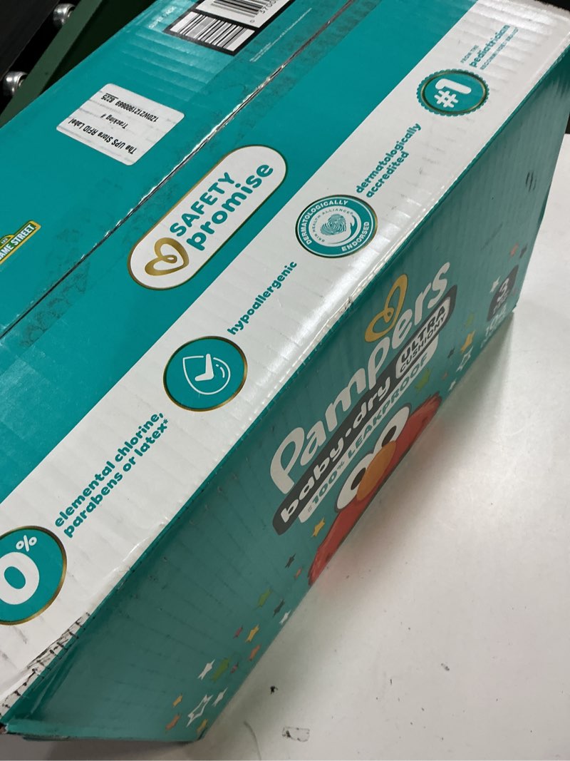 Condition photo showing New/Like New for pampers diapers - baby dry - size 3, 104 count, absorbent disposable infant diaper (packaging may vary) size 3 104