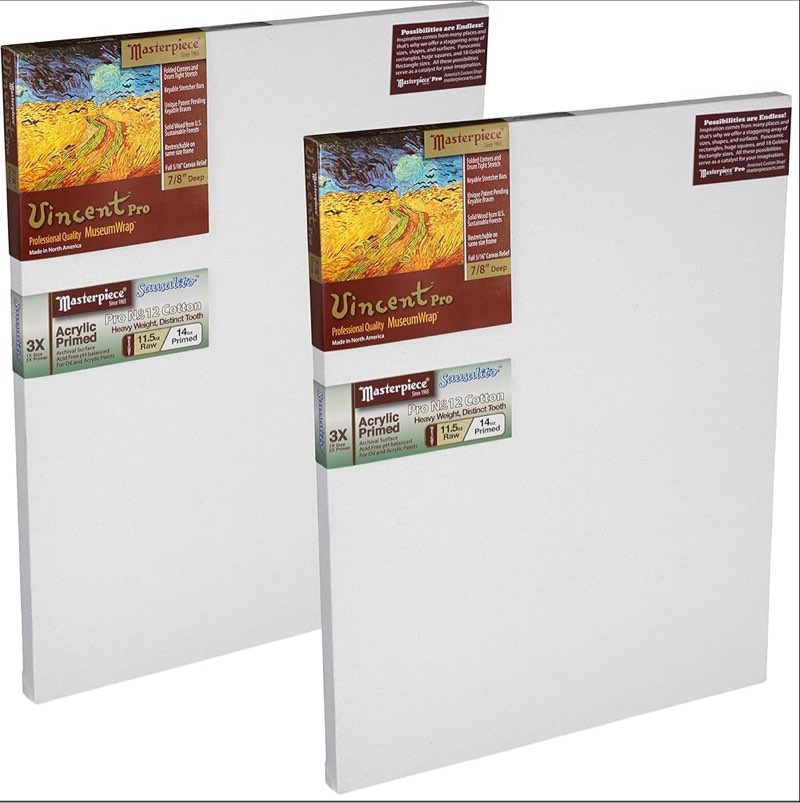 masterpiece z2vs-2748 vincent pro 7/8" deep sausalito heavy weight and texture 14 oz cotton stretche