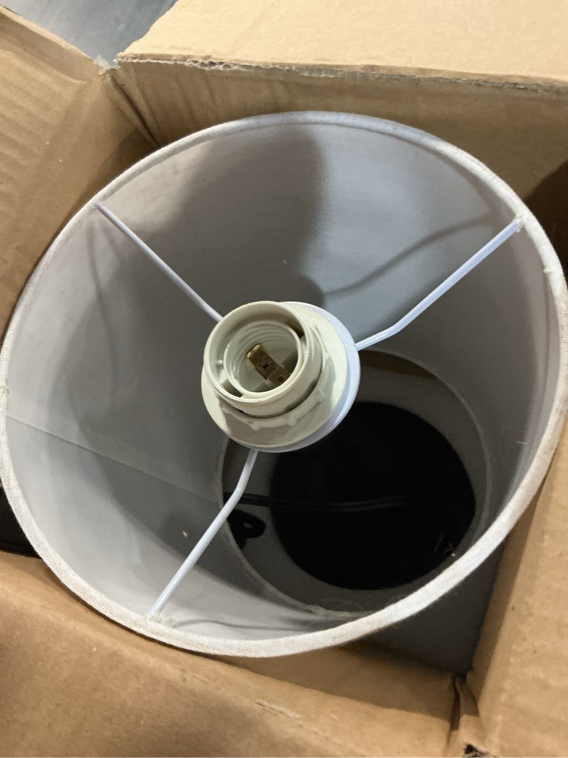 Condition photo showing Good Condition for zisjise small touch table lamp for bedroom, 3-way dimmable farmhouse bedside nightstand lamp with fa