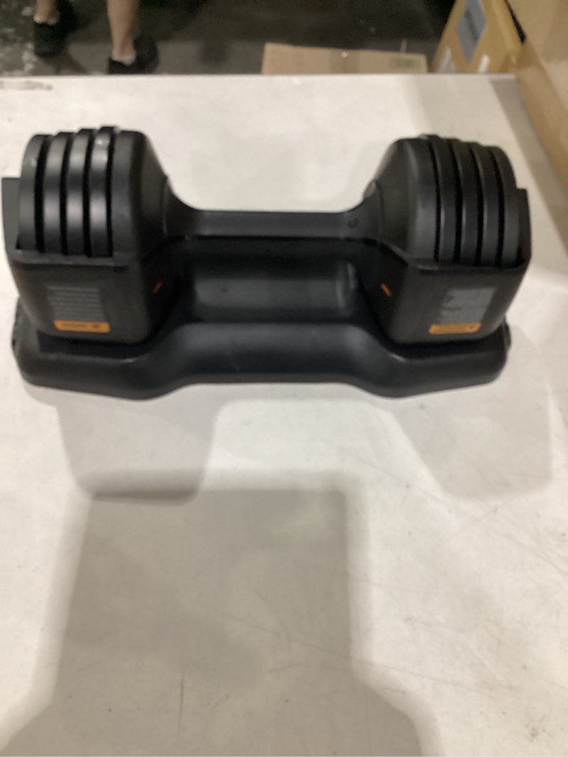 Condition photo showing As Is for amazon basics adjustable dumbbell, 25 lb 1 pack 25 lb (5/10/15/20/25)