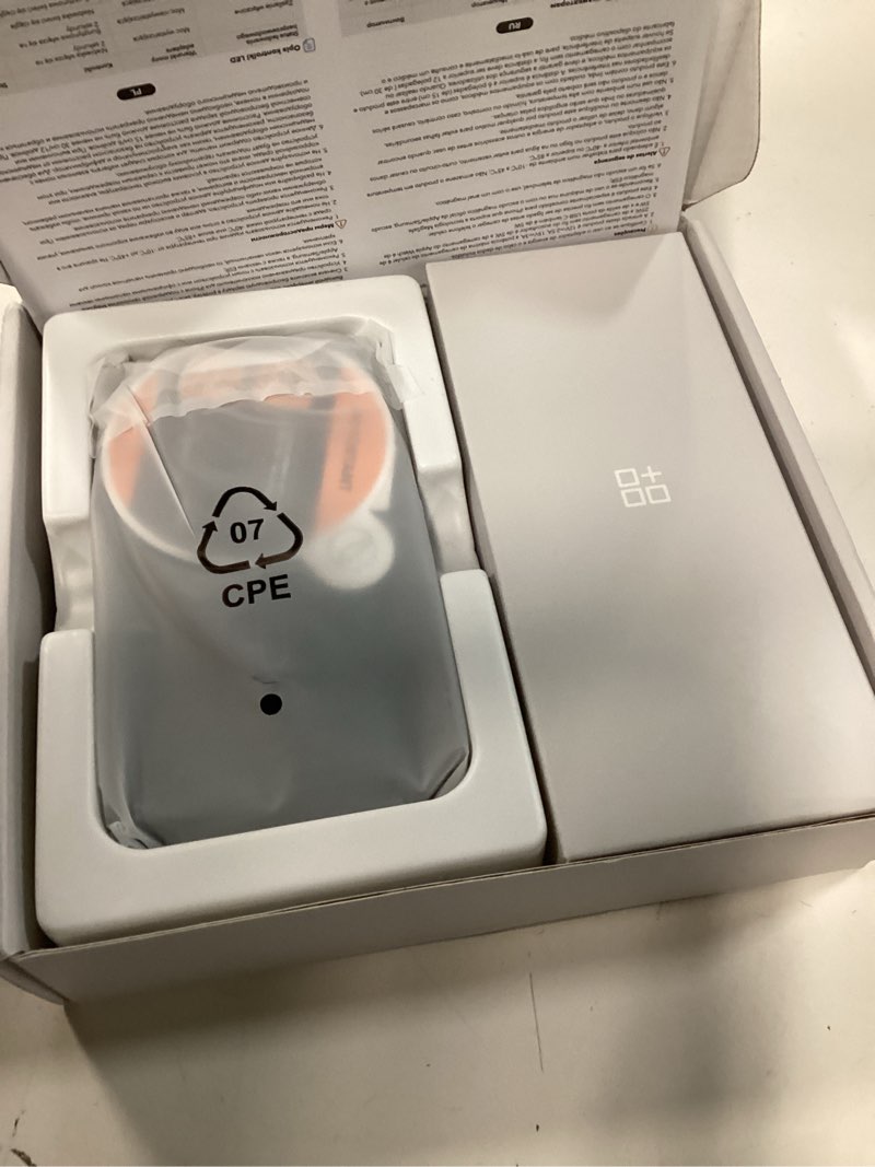 Condition photo showing New/Like New for esr 3 in 1 charging station for apple, qi2.2 25w magsafe charger with cryoboost, phone-cooling wireless charging station foldable, for iphone 17/16 with ios 26(50w adapter), airpods, apple watch,black