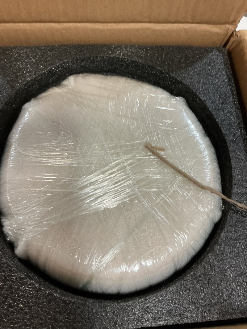 Condition photo showing New/Like New for ceramic-flower-pots-sets-with-saucer, 5/6/8 inch small planters for indoor plants with drainage hole, white vertical stripe plant pots for home decor, outdoor garden pot for succulent cactus herb white 5.1+6.3+8 inch