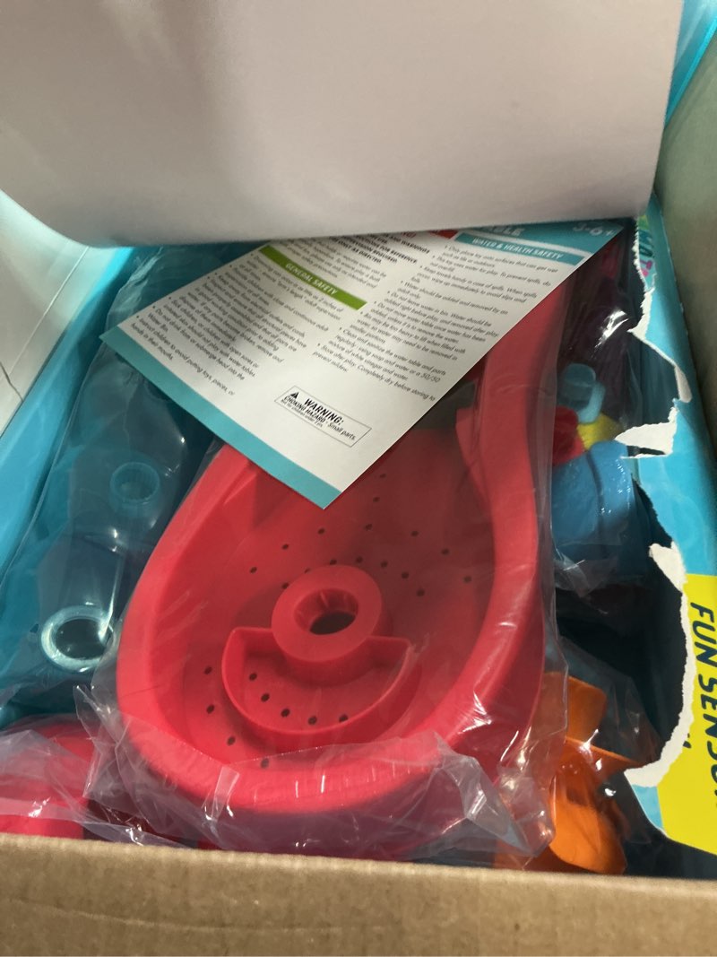 Condition photo showing Good Condition for Chuckle & Roar - Tabletop Water Table - Outdoor Fun for Preschoolers - Toys and Splash Tools Included - Ages 3 and Up