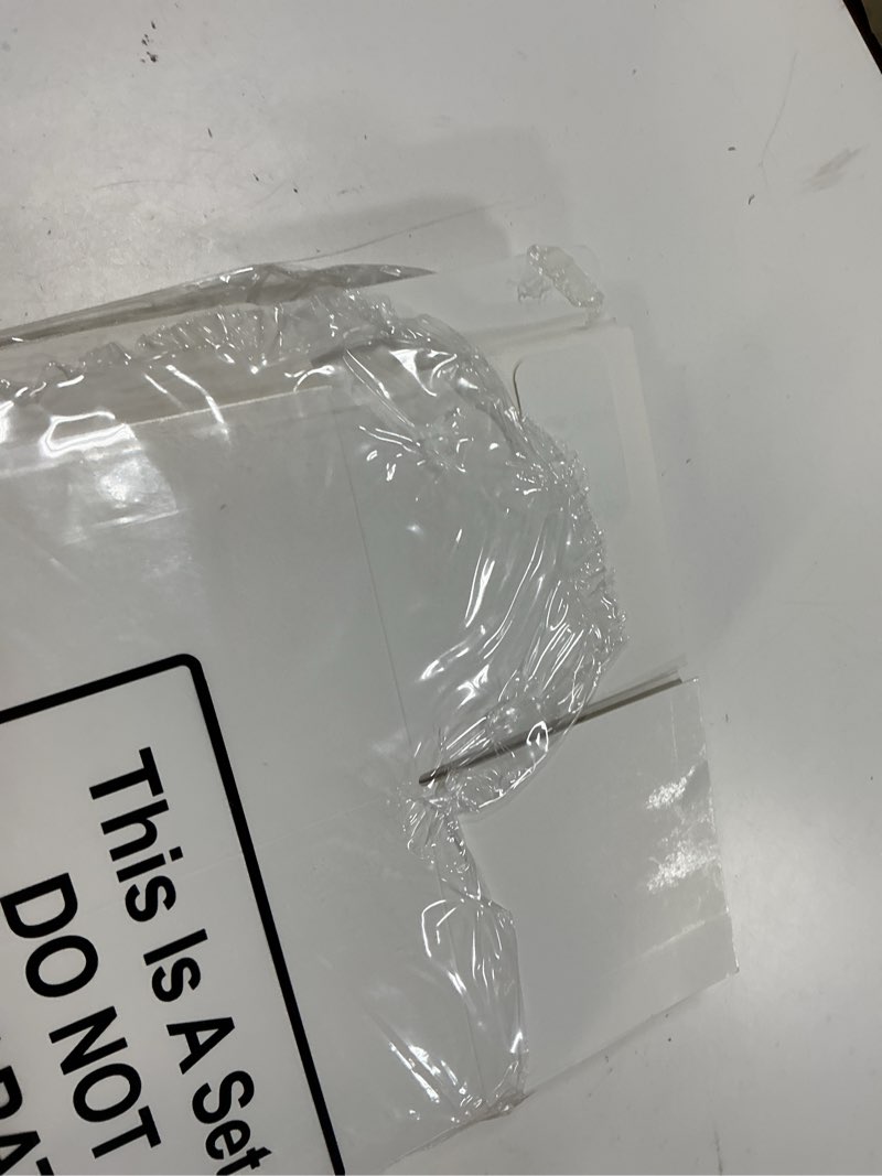 Condition photo showing Good Condition for ireer 40 pcs 8 x 4 x 4 inch bakery boxes with window cookies pumpkin roll container donut boxes pastry cake packaging safe for loaf muffins breads dessert treat (white)