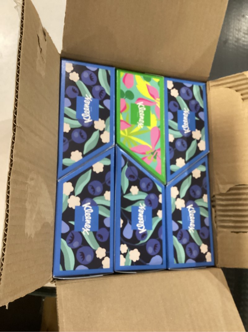 Condition photo showing New/Like New for Kleenex Disposable Paper Hand Towels, 6 Boxes, 60 Tissues per Box (360 Total Tissues), Packaging May Vary 60 Count (Pack of 6) White