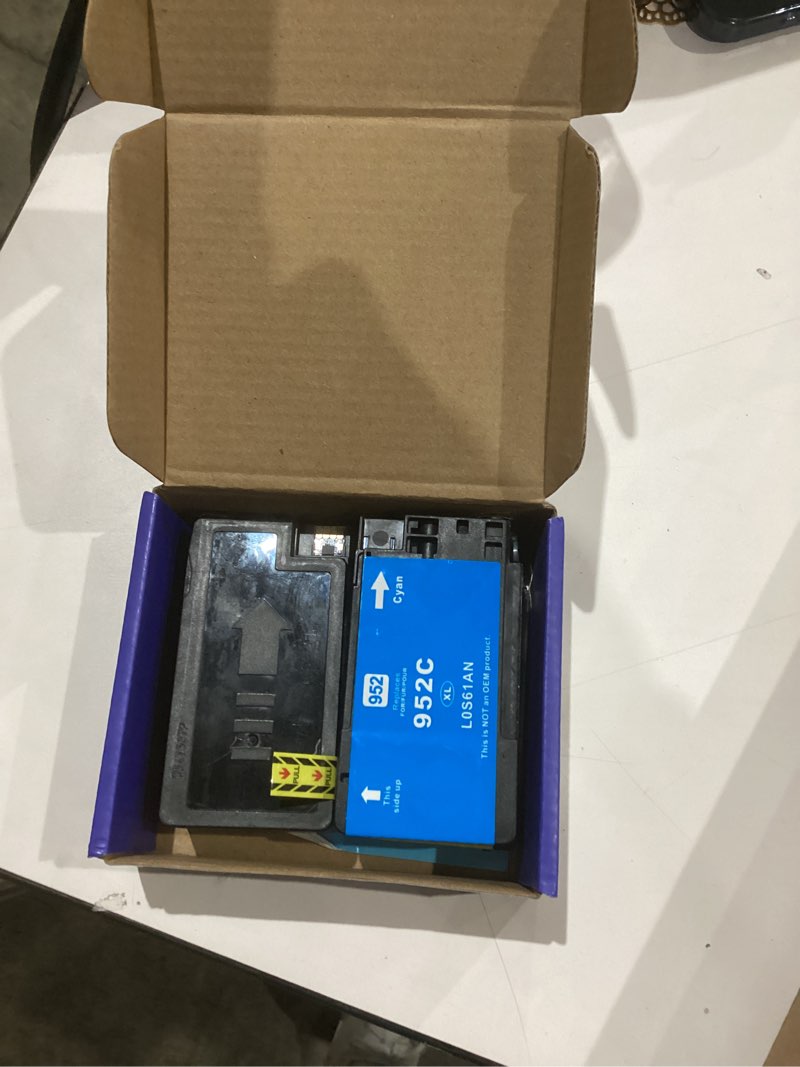 Condition photo showing As Is for 952XL Ink Cartridges Combo Pack Replacement for HP 952XL 952 XL Ink Cartridges to Use with HP Officejet Pro 8710 7740 8720 8702 8210 7720 8715 8730 8740 8216 Printer (Black/Cyan/Magenta/Yellow) HN952-4P