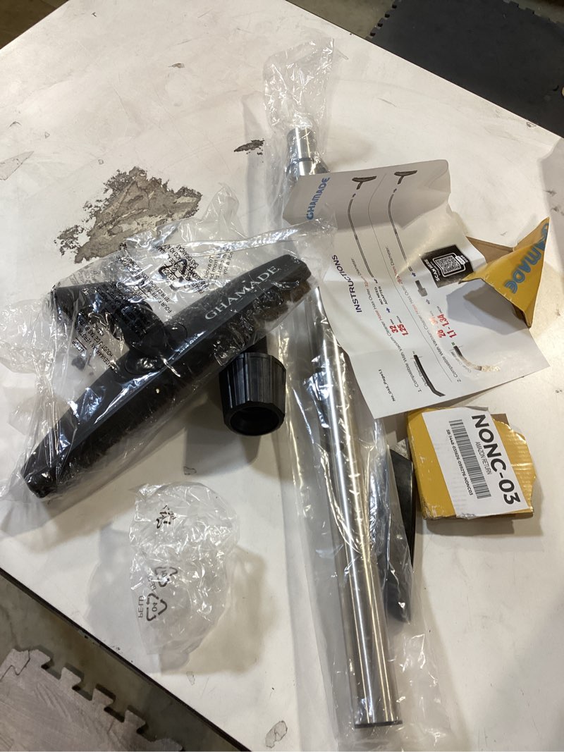 Condition photo showing Good Condition for vacuum floor brush & extension wand for vacuum cleaners with 1 ¼ inch (1.25'') (32mm) inner diameter with horse hair soft bristles - hardwood floor attachment & vacuum extension tube extension wand + floor brush