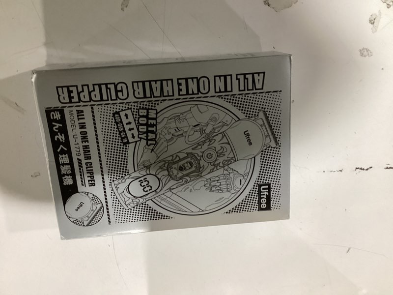 Condition photo showing New/Like New for Ufree Beard Trimmer for Men Professional with Hair Clippers, Barber Clippers and Trimmers Set, Electric Razor Shavers for Men, Cordless Mens Grooming Kit for Nose, Ear, Face, Hair, Gifts Gray