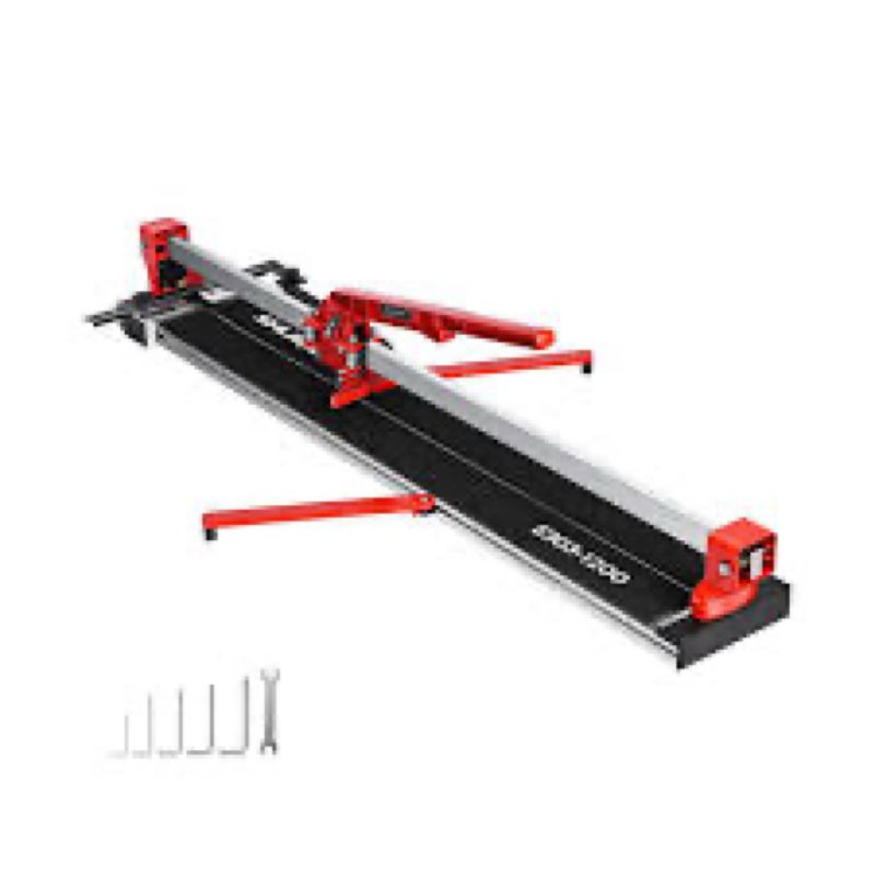 shijing 48-inch manual tile cutter with laser cutting guide porcelain tile cutter with split platen,