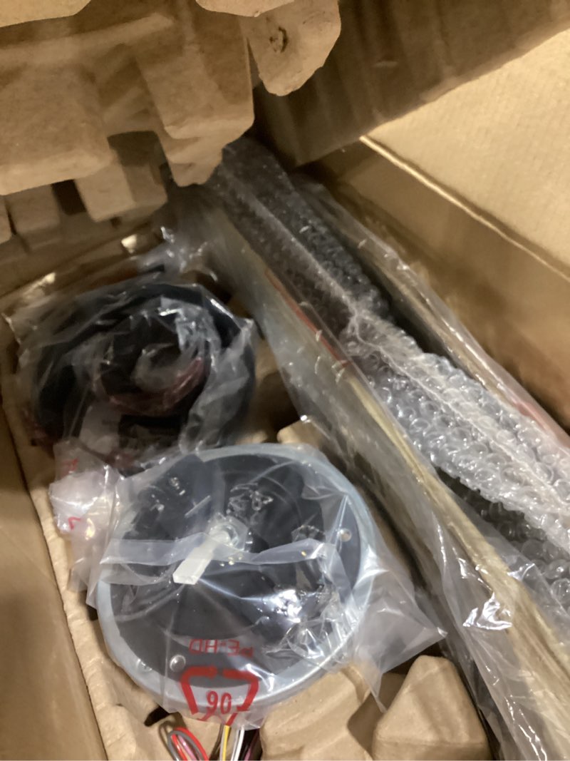 Condition photo showing Good Condition for roomratv ceiling fans with lights,52 inch,quiet & strong motor,6 speeds,3cct,timer,easy to install,black modern ceiling fan for living room,bedroom,kitchen,office,farmhouse,patios black walnut 52 inches-3 blades