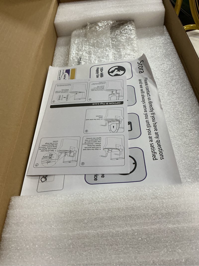 Condition photo showing New/Like New for toilet safety rails for seniors,easy installation & sturdy handicap toilet safety frame,seat handles for elderly disabled or mobility issues