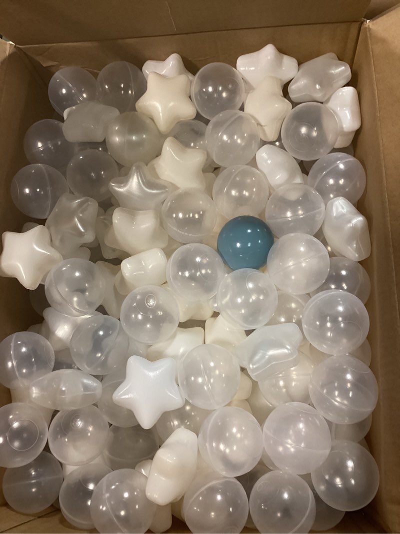 Condition photo showing Good Condition for starbolo ball pit balls - 2.75inches - crush proof plastic children's toy balls macaron ocean balls for birthday party games pool 50 100 200 pcs for ballpit pearl white 2.75in-50 balls