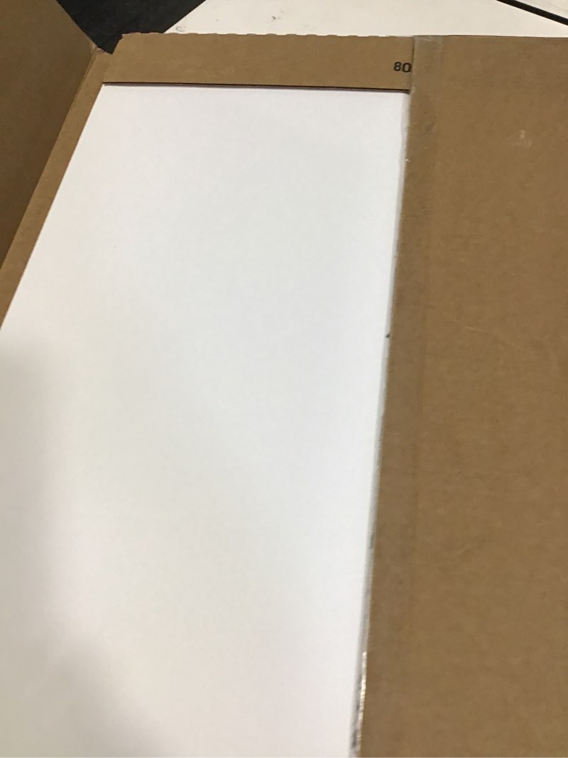 Condition photo showing As Is for UCreate Foam Board, White, 22" x 28", 5 Sheets 22" X 28", White