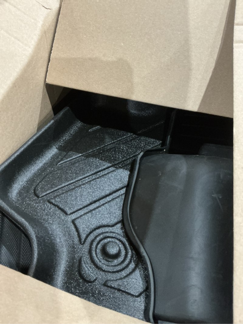 Condition photo showing As Is for floor mats ? cargo liners compatible with 2019-2025 toyota rav4?all weather protector waterproof durable anti-slip odorless custom-fit front rear rows back trunk tray full set carpet liner 3?for toyota rav4?2019-2025?floor?trunk mat