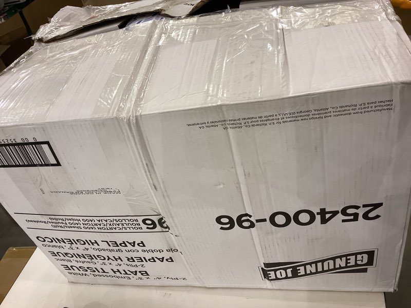 96 rolls of toilet paper
