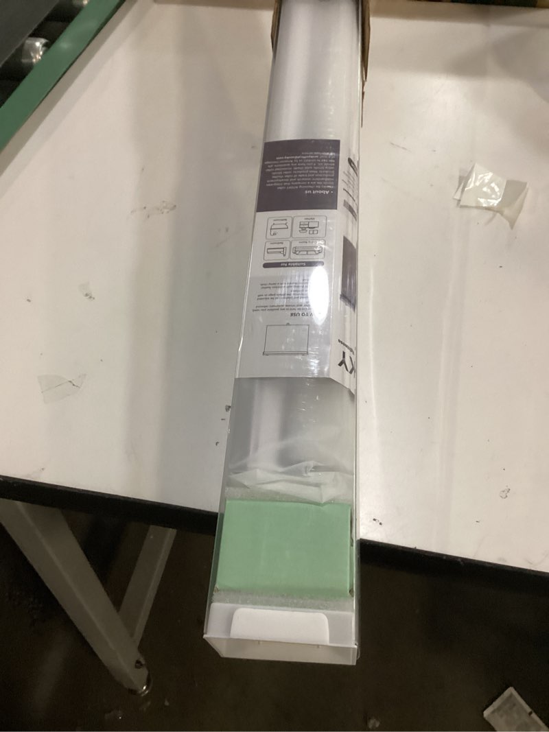 Condition photo showing Good Condition for Cordless Roller Shades Blackout Blinds for Windows Room Darkening Rolled Up Shades with Spring System, UV Protection Window Shades Door Blinds for Home and Office (31.5" W x 72" H, Linen Cream 31.5"W x 72"H Linen Cream