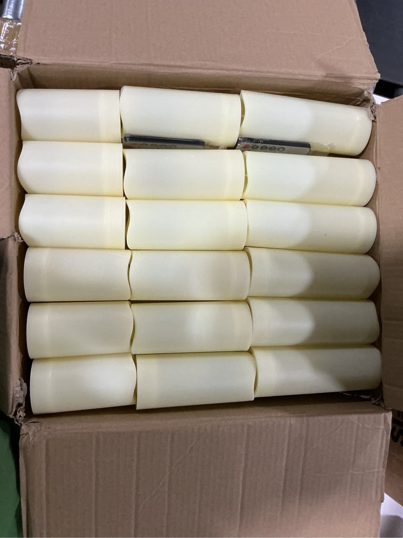 Condition photo showing Good Condition for 72-pack led flameless candles with remote control -flickering flameless candles-remote timer perfect for wedding parties, and special occasions(three sizes)
