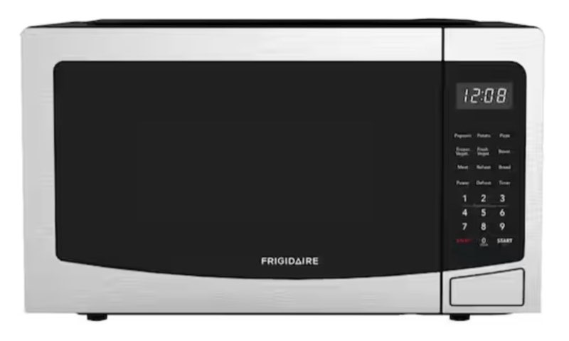 1.1 cu ft. stainless steel microwave