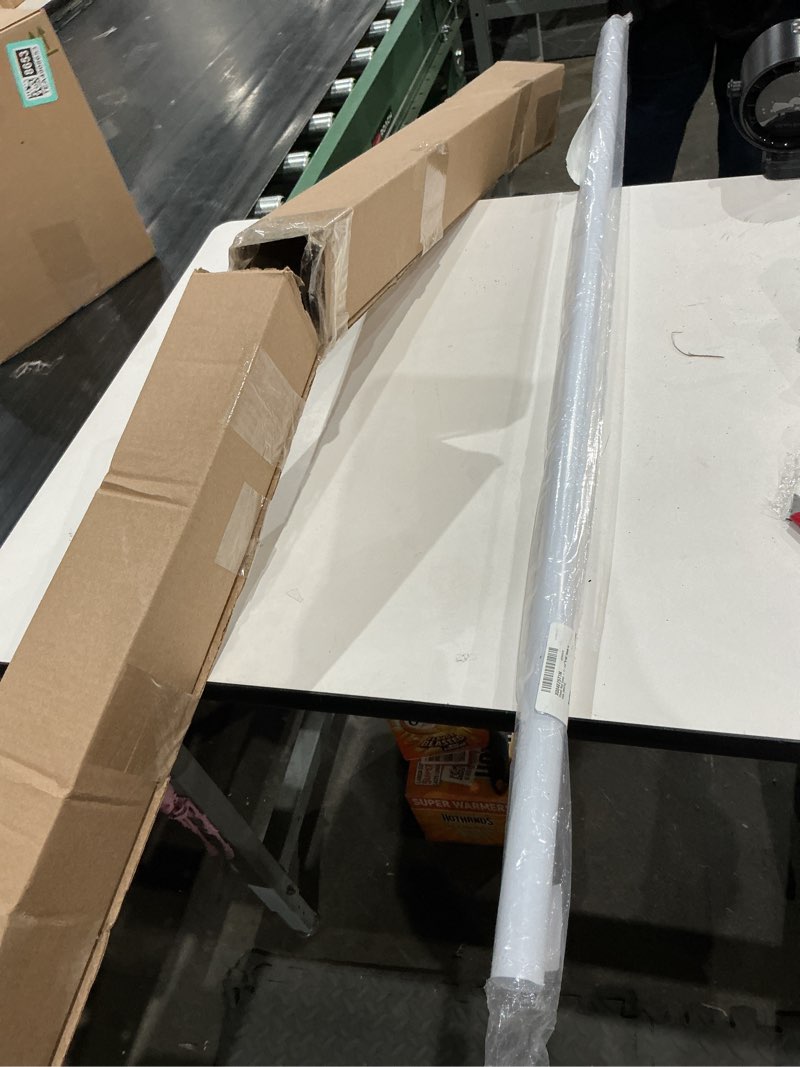 Condition photo showing New/Like New for closet rod cover - 1-1/4" x 58" made in usa (white)