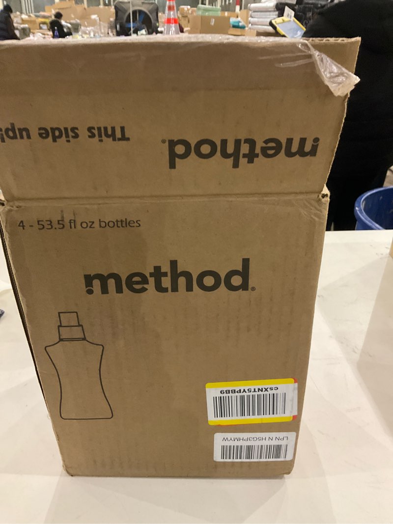 Condition photo showing Good Condition for Method Concentrated Laundry Detergent, Free + Clear, 53.5 Fl Oz (Pack of 3), 66 Loads