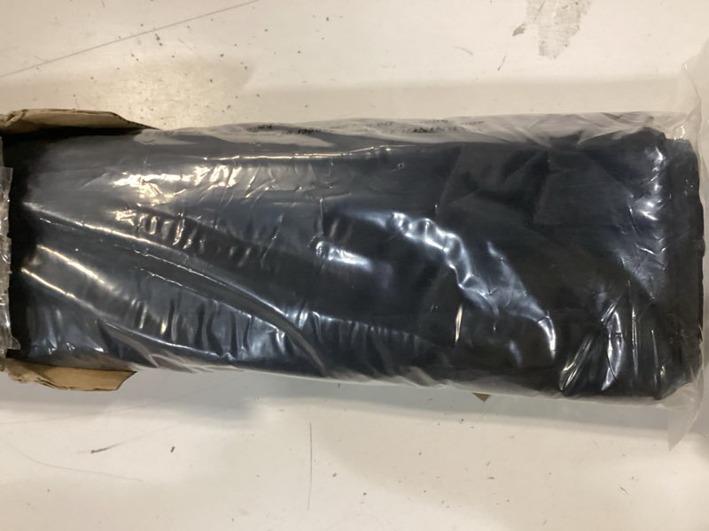 Condition photo showing Good Condition for sun zero monte velvet 100% blackout cordless roman shade, 35" x 64", black 35"w x 64"h black