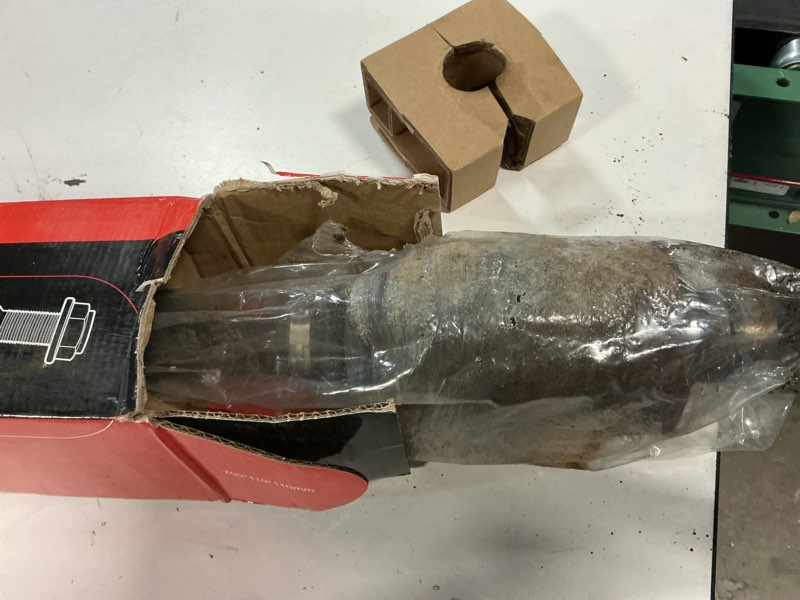 Condition photo showing As Is for a-premium front left cv axle shaft assembly high articulation off road - compatible with ford f150 2015-2020, expedition & lincoln navigator 2018-2021 - for 4wd models with lifted or stock suspensions