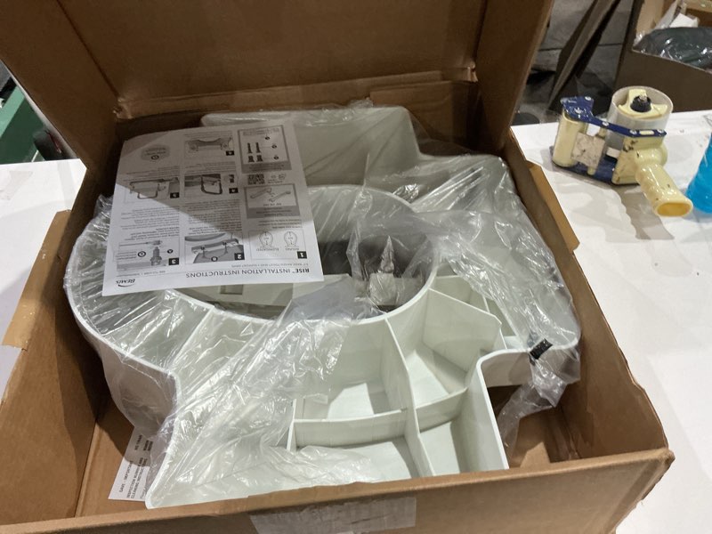 bemis rise 4.5" raised toilet seat with support handles, hinges never loosen, fits round and elongat