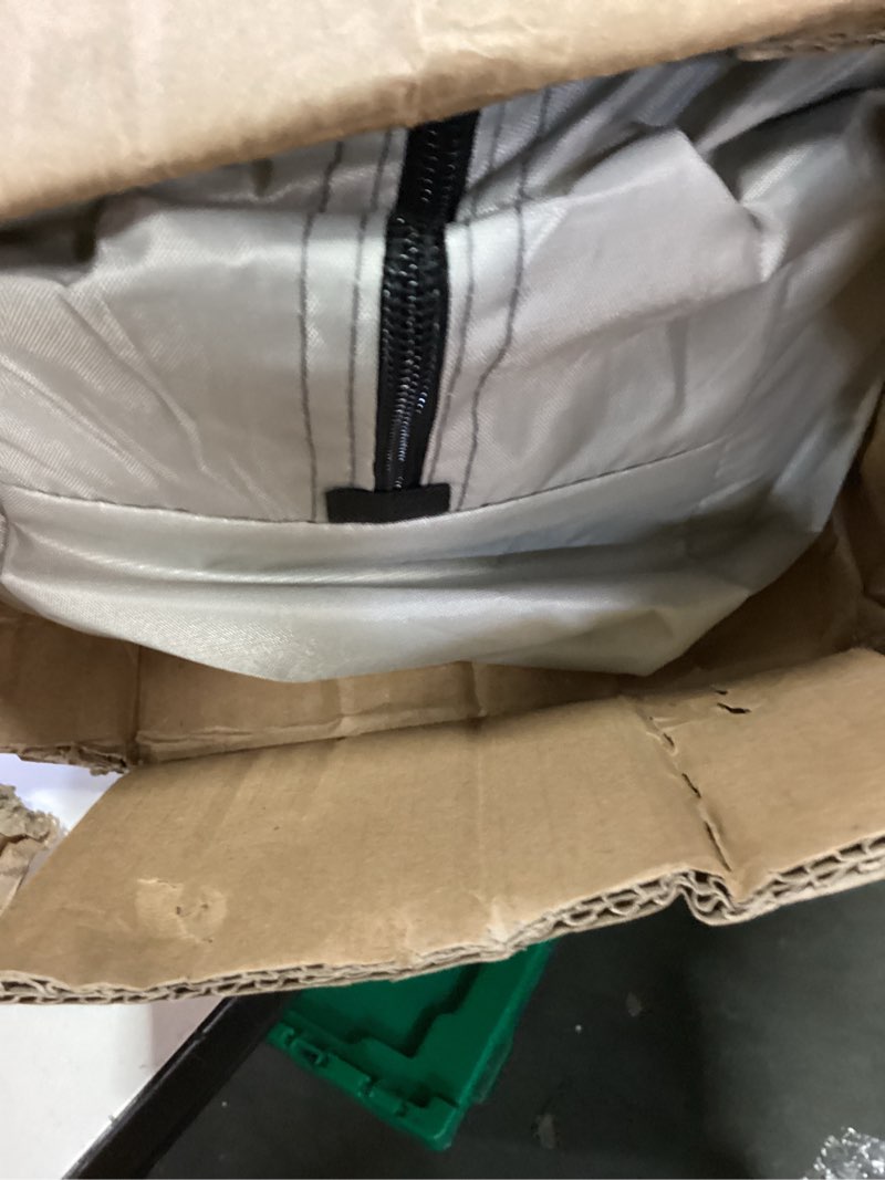 Condition photo showing Good Condition for pod all weather sports tent, outdoor pop up bubble clear 540° view winter tent for 1-2 person, instant cold weather shelter with rainfly for soccer, football, softball & other sports events off white 2p-55"l x 47.5"w x 65"h
