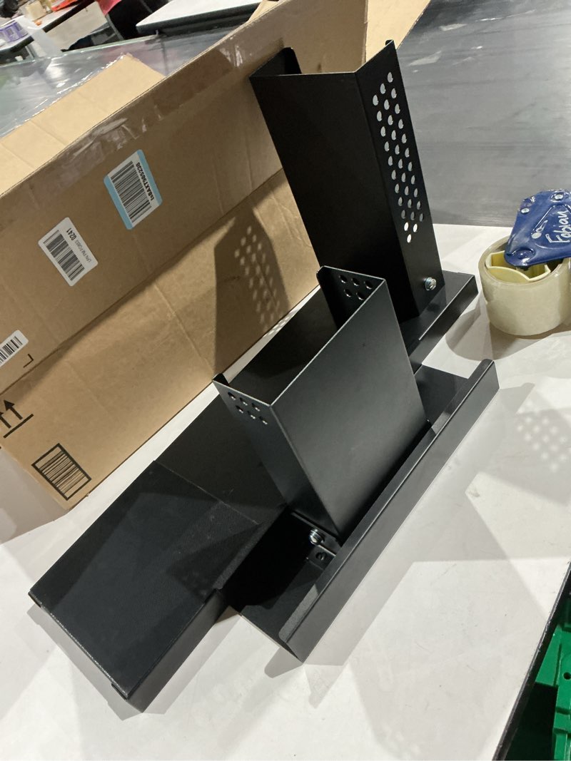 Condition photo showing As Is for ladder base stabilizer extender adjustable height for straight ladders versatile accessories lightweight 23.7"x7.5" platform