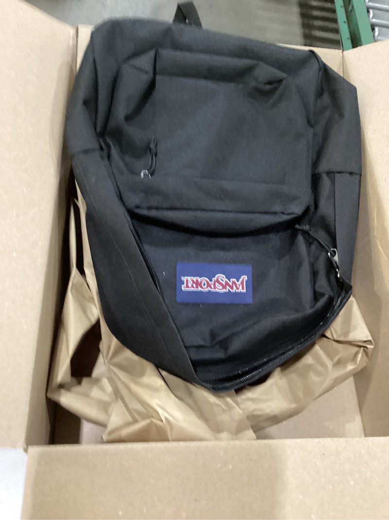 Condition photo showing Good Condition for JanSport SuperBreak One Backpacks - Durable, Lightweight Bookbag with 1 Main Compartment, Front Utility Pocket with Built-in Organizer - Premium Backpack, Black Black One Size