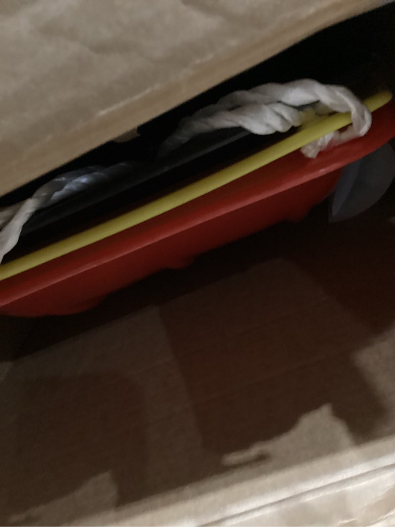 Condition photo showing Good Condition for Sled, Snow Sled for Kids and Adults, Racer Downhill Sprinter Snow Sled for 1-2 Riders with Pulling Rope, Utility Pull Sled 35" for Skiing, Ice Fishing, Work Cargo, Deer Hunting, Gift