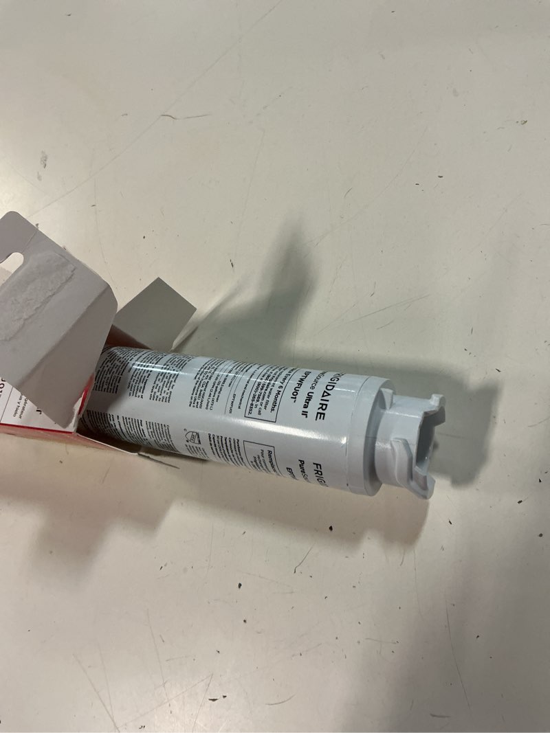 Condition photo showing As Is for frigidaire pure source ultra ii refrigerator water filter for frigidaire eptwfu01