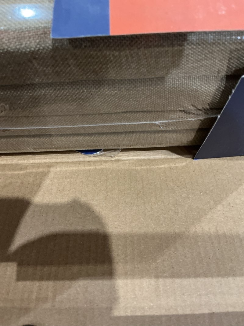 Condition photo showing Good Condition for bubos 4 pcs fabric acoustic panels, 23.6''x11.8''x1'' self-adhesive soundproofing panels for home studio, office & living room, sleek design to eliminate echo,fabric-clad jute 23.6''x11.8'' jute