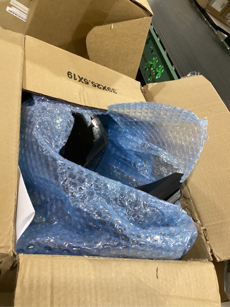 Condition photo showing As Is for right passenger side door mirror fit for ford edge 2015-2018 power heated with signal light, spotter glass & puddle lamp 7 pins with black housing towing mirror replaces# fo1321560